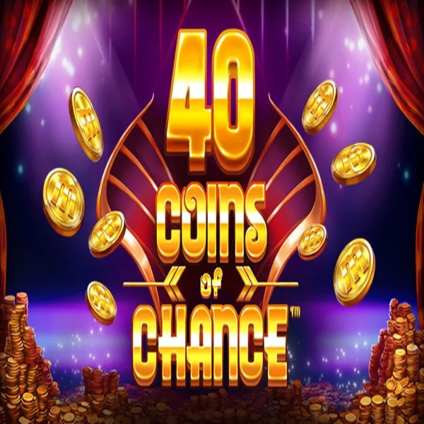Official Slots logo: 40 Coins of Chance by SYNOT Games at Zip Casino
