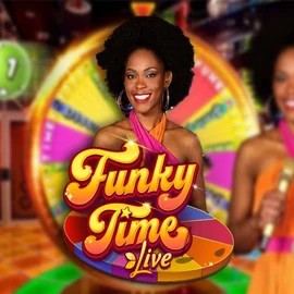Live Casino logo of Funky Time from Evolution at Zip Casino