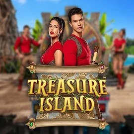 Official Live Casino logo: Treasure Island by Pragmatic Play at Zip Casino